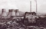 Elektrárna Počerady v roce 1978 - ten vpravo (převzato z publikace 