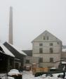 Komín a původní budova mlýna, 1/2011