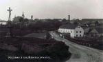 historická fotografie mlýna s komínem, kde je patrna elegantní hlavice