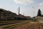 8/2013 Pohled od nádraží. V pozadí LT C 40/Ub
