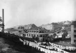 Pohled na nemocnici Bulovku od hřbitova (29.10.1942) (zdroj: Archiv hlavního města Prahy)