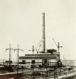Výstavba elektrárny v roce 1964 (zdroj: cez.cz)