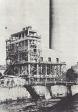 Stavba kotelny ve 20. letech 20. století (zdroj: 180 let tradice výroby papíru v Hostinném)