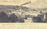 Papírna Labský mlýn v roce 1900 (zdroj: 180 let tradice výroby papíru v Hostinném)